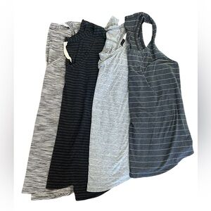 Lululemon Striped Love Tee and Tank Bundle - Size 8